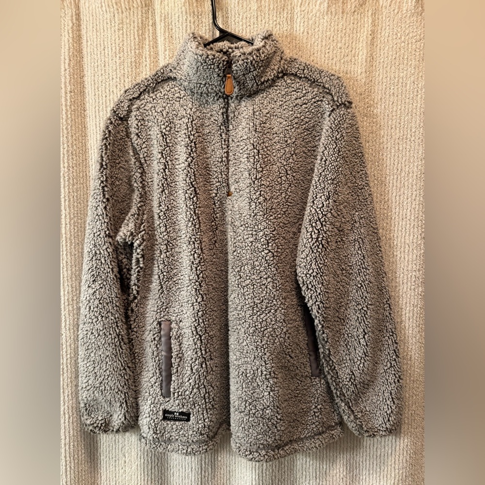 Simply Southern Gray Sherpa Jacket